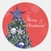 Sticker - Kerstboom (Voorkant)