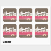 Sticker kerstmis (Vel)