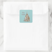 Sticker kerststoelen (Tas)
