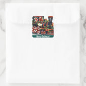 Sticker kerstvakantie feestdag (Tas)