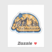 Sticker Ketchikan, Alaska (Feuille)