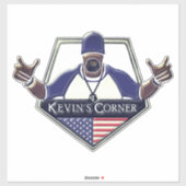 Sticker Kevin's Corner Faire sens à partir d'un bâton absu (Feuille)