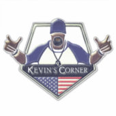 Sticker Kevin's Corner Faire sens à partir d'un bâton absu (Devant)