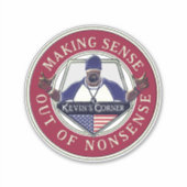 Sticker Kevin's Corner fait sens de l'absurdité (Devant)