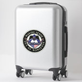 Sticker Kevin's Corner fait sens de l'absurdité (Sur valise)