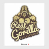 Sticker Kevin's Corner REAL GORILLA GANG (Feuille)