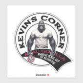 Sticker Kevin's Corner REAL GORILLAS (Feuille)