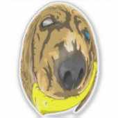 Sticker Keys & Banana, Miniature cocker spaniel 2 (Devant)