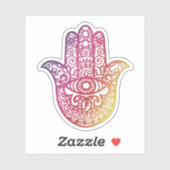 Sticker Khamsa Main Bonne chance (Feuille)