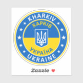 Sticker Kharkiv (Feuille)
