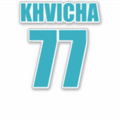 Sticker Khvicha Kvaratskhelia (Devant)