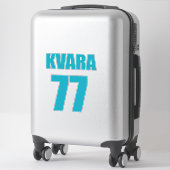 Sticker Khvicha Kvaratskhelia (Sur valise)