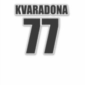 Sticker Khvicha Kvaratskhelia (Devant)
