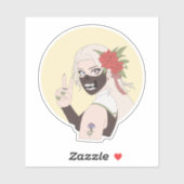 Sticker Ki 3 (Lune) (Feuille)