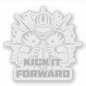 Sticker Kick It Forward  (Devant)