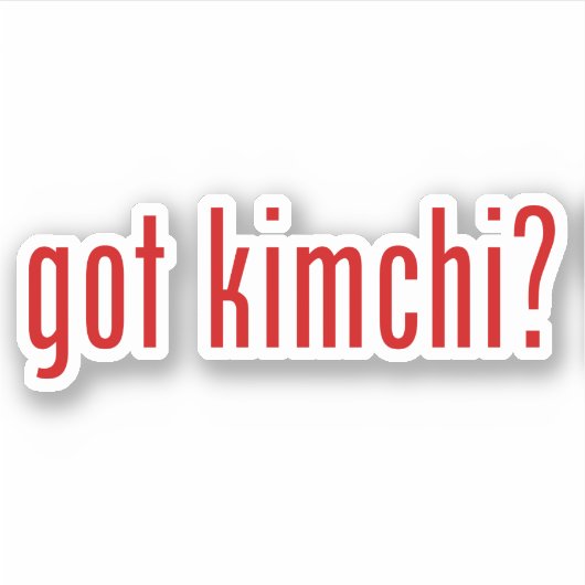 Sticker Kimchi ? (Devant)