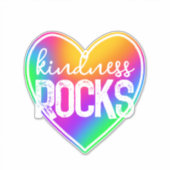 Sticker Kindness Rocks Rainbow (Devant)