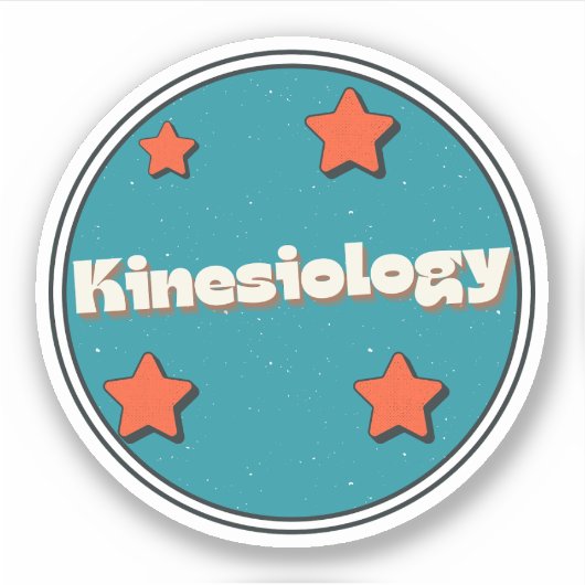 Sticker Kinésiologie (Devant)
