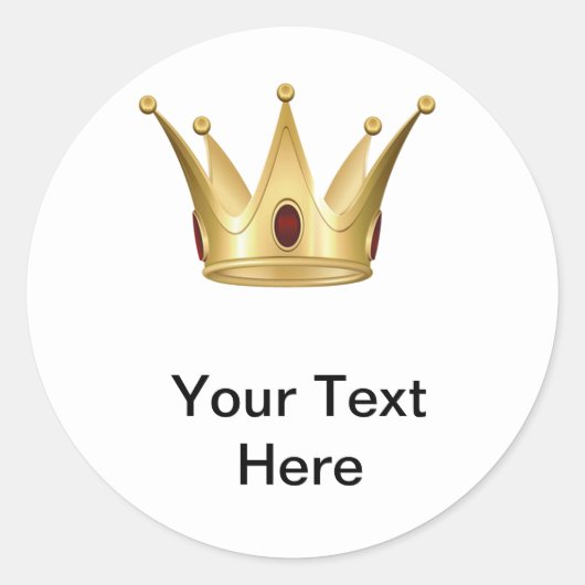 Sticker King Crown (Devant)