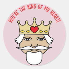 Sticker king of my heart
