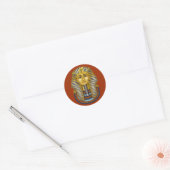 Sticker King Tut Classic Round (Enveloppe)