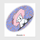 Sticker KiniArt Bichon Belle Vinyl (Feuille)