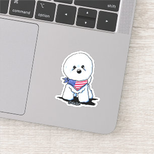 Sticker KiniArt Bichon Frise