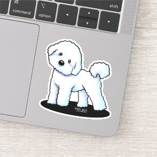 Sticker KiniArt Bichon Frise Vinyl