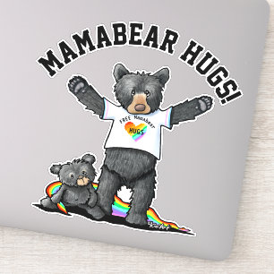 Sticker KiniArt Mamabear Hugs