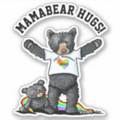 Sticker KiniArt Mamabear Hugs (Devant)