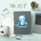 Sticker KiniArt Panda Cub (Couverture iPad)
