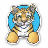 Sticker KiniArt Tiger Cub (Devant)