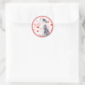 Sticker Kiss de Great Dane Mantle UC (Sac)