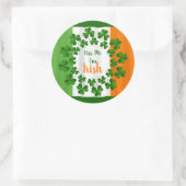 Sticker Kiss Me Irlande Shamrock Irlande (Sac)
