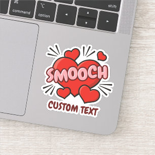 Sticker Kissing Comic Sound Effect