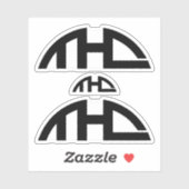 Sticker Kit d'autocollants THC (Feuille)