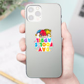 Sticker Kit de blagues drôles pour le 1er avril Poisson d' (Téléphone)