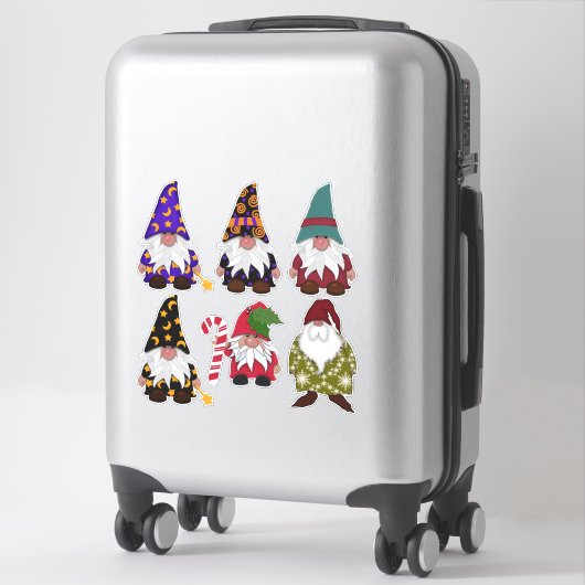 Sticker Kit Gnomes (Sur valise)