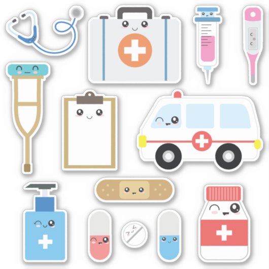 Sticker Kit pour enfants (Devant)