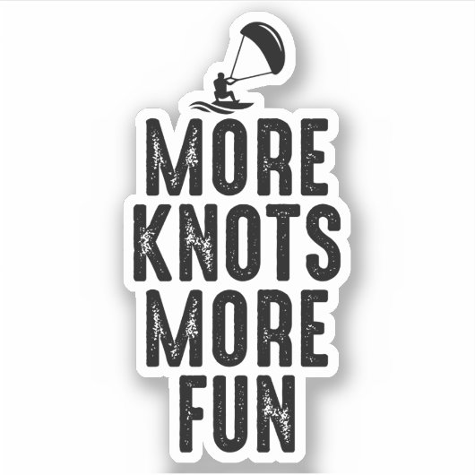 Sticker Kitesurf Kiteboarding Kite équitation Sports éolie (Devant)