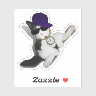 Sticker Kitten Avec Attitude Chat