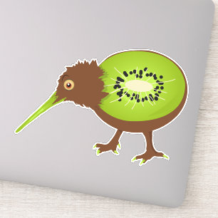 Sticker Kiwi Bird Fruit drôle