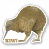 Sticker Kiwi N.Z. Bird (Devant)