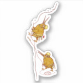 Sticker Kiwi NZ BIRDS ROCK ESCALADE (Devant)