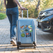 Sticker Kiwiana New Zealand Set 1 (Valise Insitu)