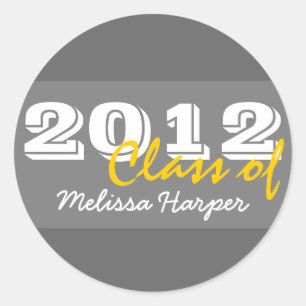 Sticker   Klasse  grijs