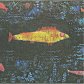 Sticker Klee - Le poisson rouge (Devant)