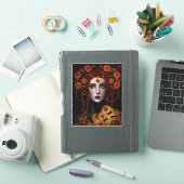 Sticker Klimt Inspirée Déesse Reine (Couverture iPad)