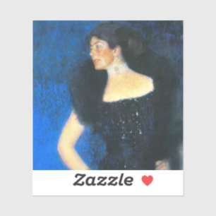 Sticker Klimt Portrait du Rose von Rosthorn-Friedmann