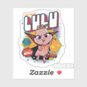 Sticker Kneel Avant Lulu (Feuille)